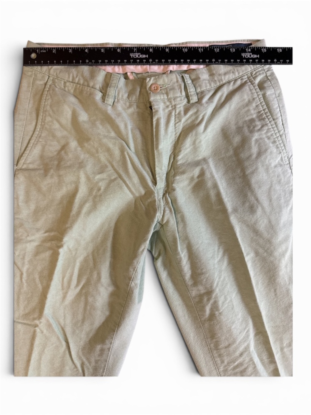 Polo Ralph Lauren Slim Fit Chino Pants Mint Green Men’s 31x30 Cotton - Picture 2 of 7